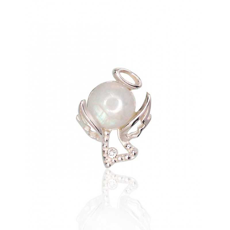 Sudraba kulons 2301581_CZ+MS, Sudrabs	925°, Cirkoni , Mēnesakmens 