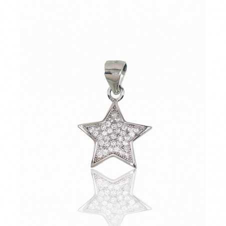 Sudraba kulons 2301664(PRh-Gr)_CZ, Sudrabs	925°, rodijs (pārklājums), Cirkoni 