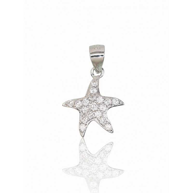 Sudraba kulons 2301665(PRh-Gr)_CZ, Sudrabs	925°, rodijs (pārklājums), Cirkoni 