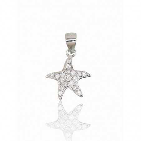 Sudraba kulons 2301665(PRh-Gr)_CZ, Sudrabs	925°, rodijs (pārklājums), Cirkoni 