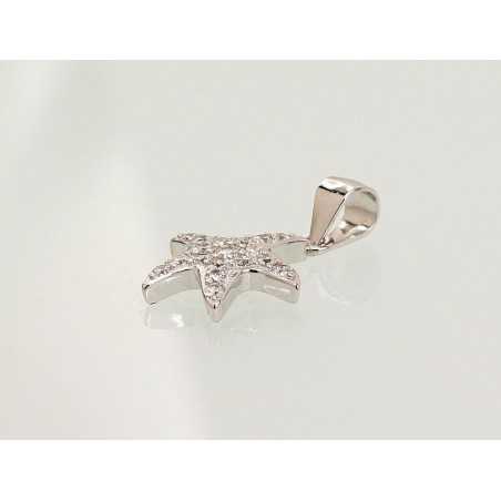 Sudraba kulons 2301665(PRh-Gr)_CZ, Sudrabs	925°, rodijs (pārklājums), Cirkoni 