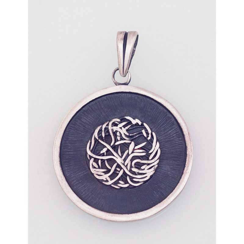 Sudraba kulons 2301683(Matt+POx-MattBk), Sudrabs	925°, oksids (pārklājums)