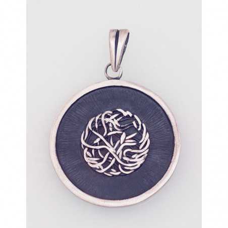 Sudraba kulons 2301683(Matt+POx-MattBk), Sudrabs	925°, oksids (pārklājums)