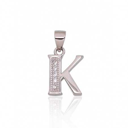 Sudraba kulons 2301842(PRh-Gr)_CZ, Sudrabs	925°, rodijs (pārklājums), Cirkoni 