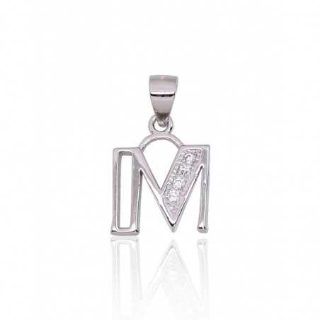 Sudraba kulons 2301844(PRh-Gr)_CZ, Sudrabs	925°, rodijs (pārklājums), Cirkoni 