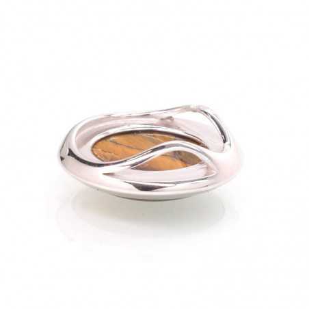 Sudraba kulons 2301856(PRh-Gr)_TE, Sudrabs	925°, rodijs (pārklājums), Tīģeracs 