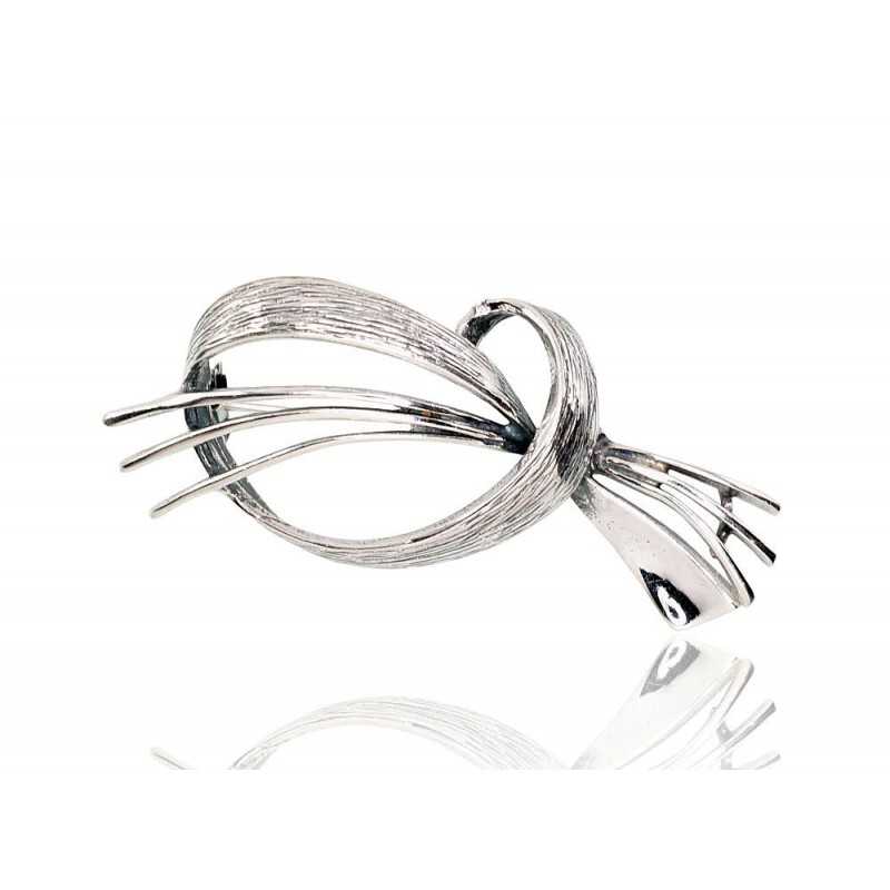 Sudraba piespraude 2920017(POx-Bk), Sudrabs	925°, oksids (pārklājums)