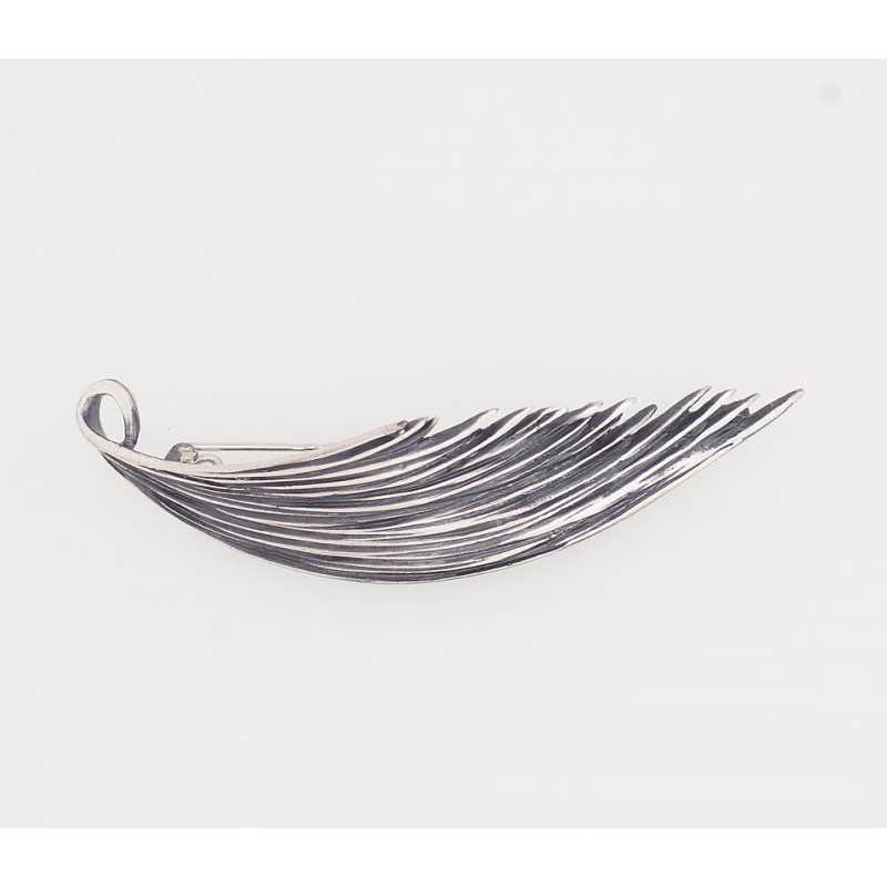 Sudraba piespraude 2920019(Matt+POx-MattBk), Sudrabs	925°, oksids (pārklājums)