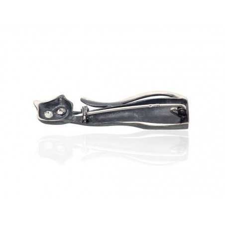 Sudraba piespraude 2920112(Matt+POx-MattBk)_SV, Sudrabs	925°, oksids (pārklājums), Kristāli swarovski 