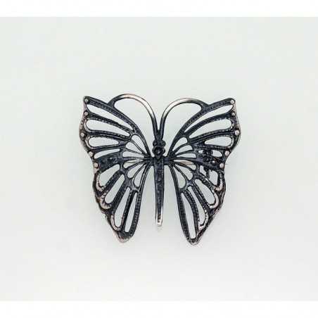 Sudraba piespraude 2920153(Matt+POx-MattBk), Sudrabs	925°, oksids (pārklājums)