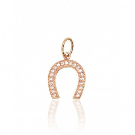 Zelta kulons 1300676(Au-R)_CZ, Sarkanais zelts	585°, Cirkoni 