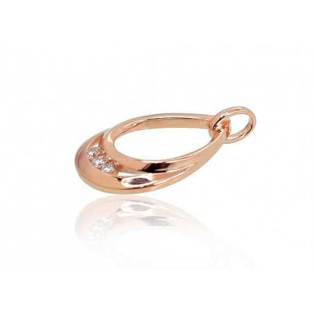 Zelta kulons 1300549(Au-R)_DI, Sarkanais zelts	585°, Briljanti 