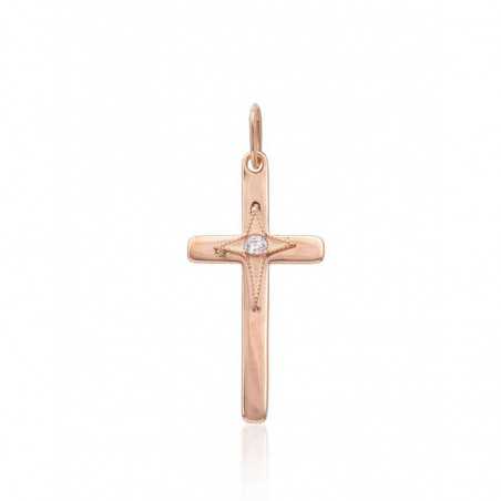 Zelta kulons 1300688(Au-R)_CZ, Sarkanais Zelts	585°, Cirkoni 