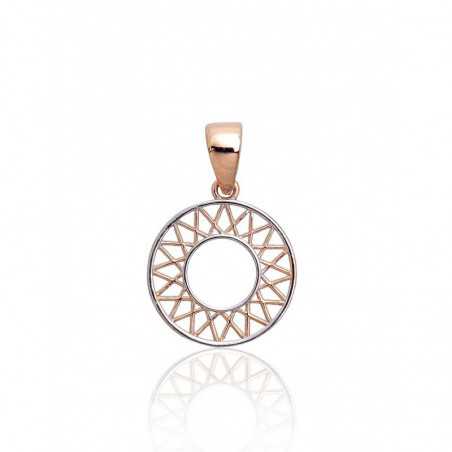 Zelta kulons 1300848(Au-R+PRh-W), Sarkanais Zelts	585°, rodijs (pārklājums) 