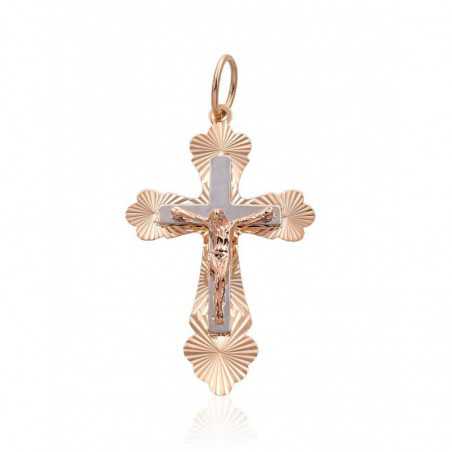 Zelta kulons 1300899(Au-R+PRh-W), Sarkanais Zelts	585°, rodijs (pārklājums) 