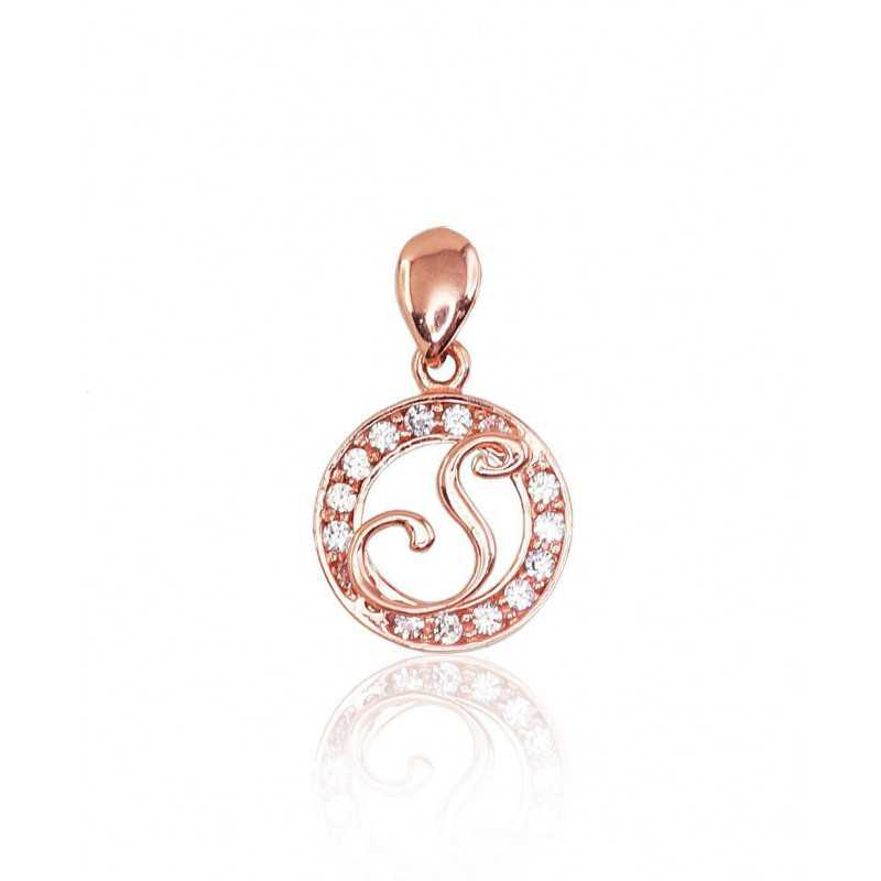 Zelta kulons 1300139(Au-R)_CZ, Sarkanais Zelts	585°, Cirkoni 