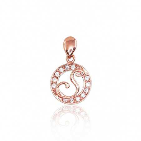 Zelta kulons 1300139(Au-R)_CZ, Sarkanais Zelts	585°, Cirkoni 