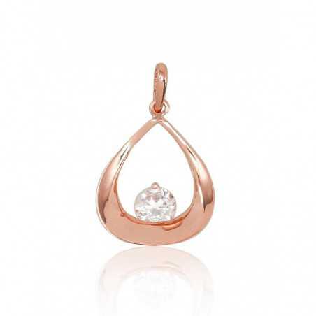 Zelta kulons 1300522(Au-R)_CZ, Sarkanais Zelts	585°, Cirkoni 