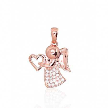 Zelta kulons 1300775(Au-R)_CZ, Sarkanais Zelts	585°, Cirkoni 