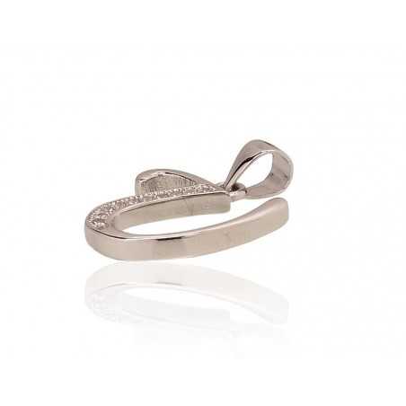 Sudraba kulons 2301624(PRh-Gr)_CZ, Sudrabs	925°, rodijs (pārklājums), Cirkoni 