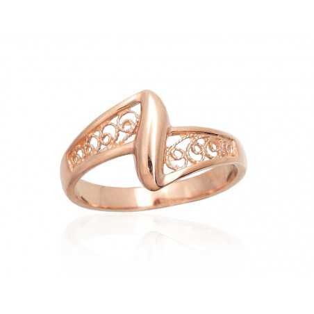 Zelta gredzens 1100998(Au-R), Sarkanais Zelts	585°