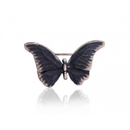 Sudraba piespraude 2920130(POx-MattBk), Sudrabs	925°, oksids (pārklājums)