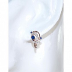 Auksiniai auskarai ant cilindrinės spynos2