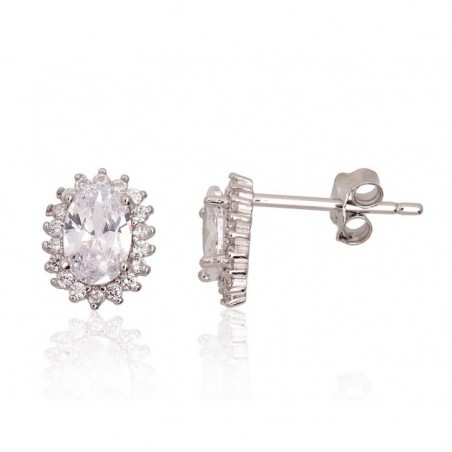 Sidabriniai auskarai –pusetai0