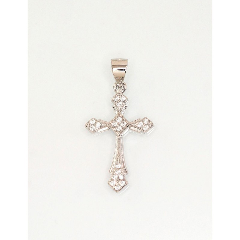 Sudraba kulons 2301736(PRh-Gr)_CZ, Sudrabs	925°, rodijs (pārklājums), Cirkoni 