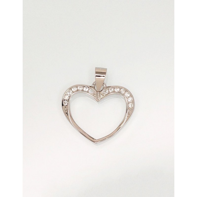 Sudraba kulons 2301743(PRh-Gr)_CZ, Sudrabs	925°, rodijs (pārklājums), Cirkoni 