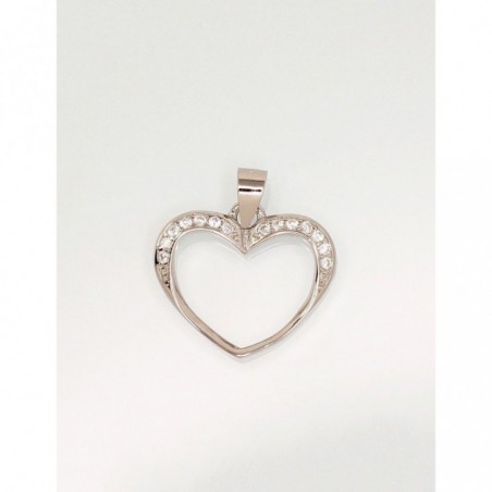 Sudraba kulons 2301743(PRh-Gr)_CZ, Sudrabs	925°, rodijs (pārklājums), Cirkoni 