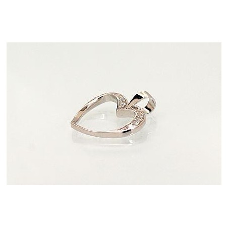 Sudraba kulons 2301743(PRh-Gr)_CZ, Sudrabs	925°, rodijs (pārklājums), Cirkoni 