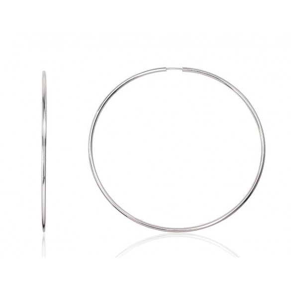 Sudraba auskari auskari-riņķīši