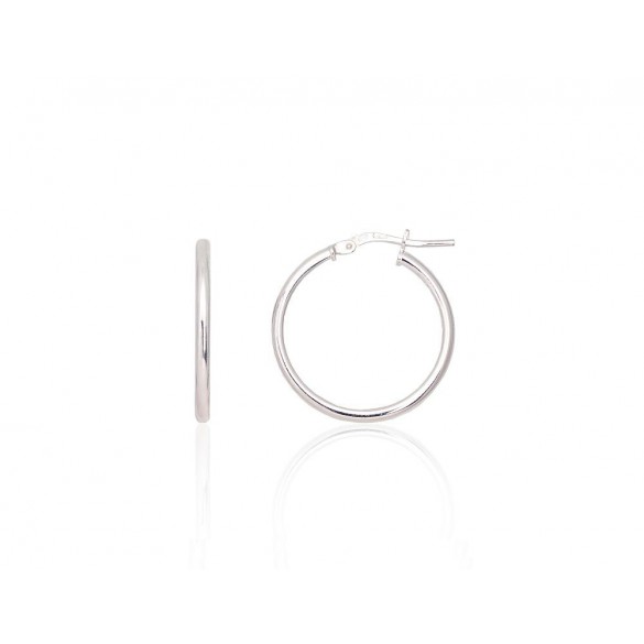 Sudraba auskari auskari-riņķīši