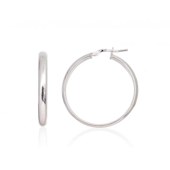 Sudraba auskari auskari-riņķīši