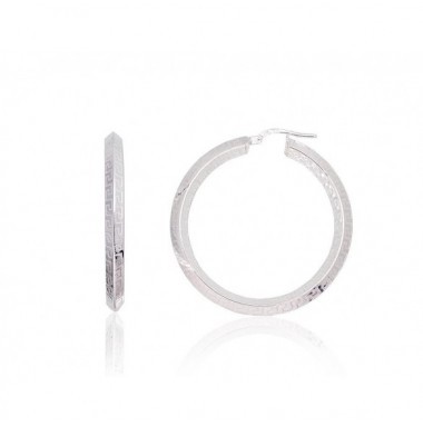 Sudraba auskari auskari-riņķīši