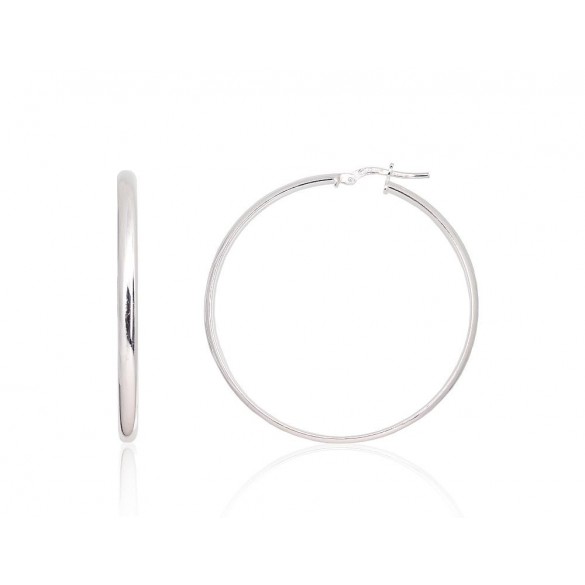 Sudraba auskari-riņķīši