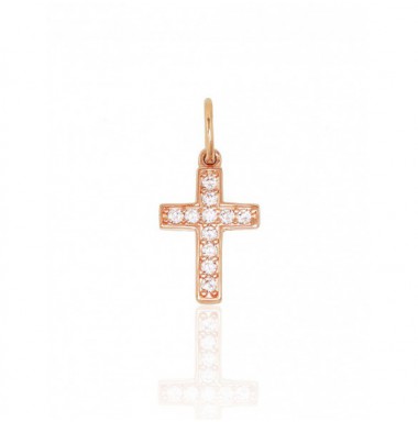 Zelta kulons 1300686(Au-R)_CZ, Sarkanais Zelts	585°, Cirkoni 