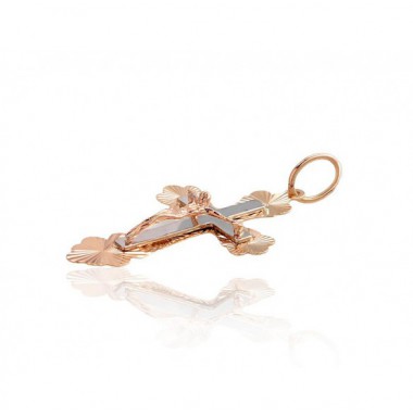 Zelta kulons 1300899(Au-R+PRh-W), Sarkanais Zelts	585°, rodijs (pārklājums) 