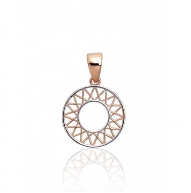 Zelta kulons 1300848(Au-R+PRh-W), Sarkanais Zelts	585°, rodijs (pārklājums) 