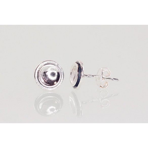 Sudraba auskari-puseti