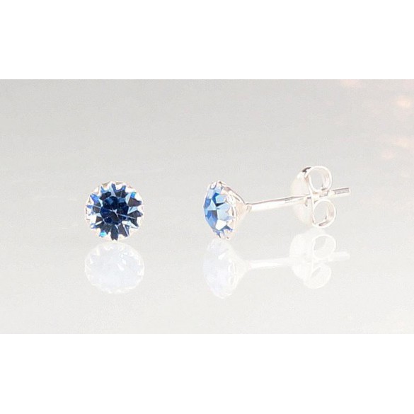 Sudraba auskari-puseti