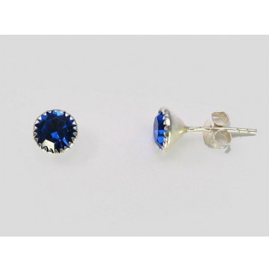 Sudraba auskari-puseti