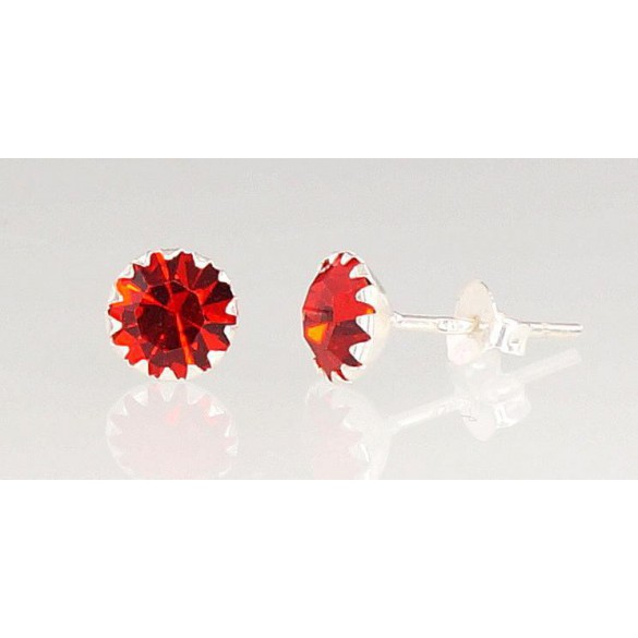 Sudraba auskari-puseti