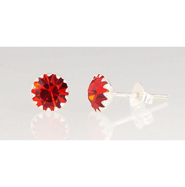 Sudraba auskari-puseti