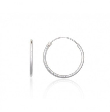 Sidabriniai auskarai –žiedai0