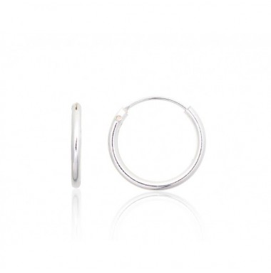 Sidabriniai auskarai –žiedai0