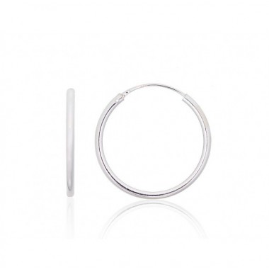 Sidabriniai auskarai –žiedai0