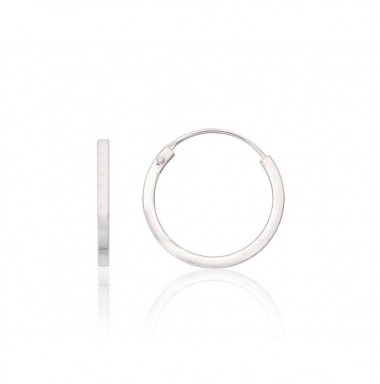 Sidabriniai auskarai –žiedai0