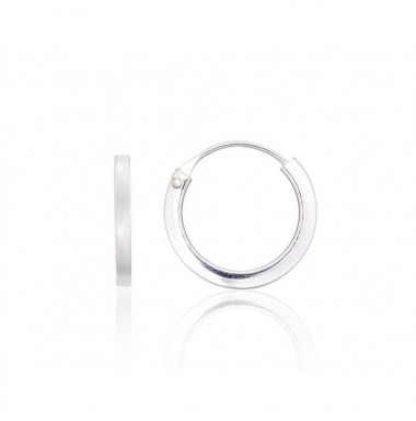 Sudraba auskari-riņķīši